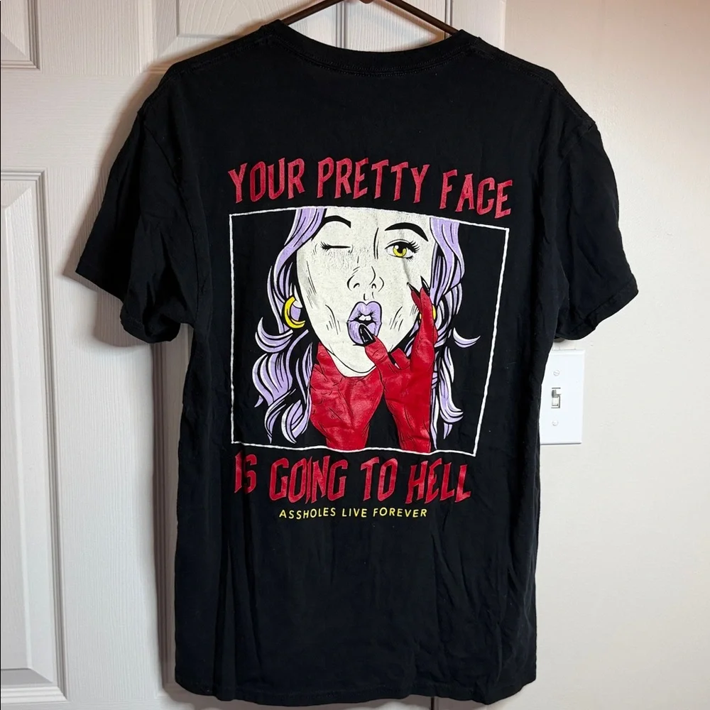 Assholes Live Forever Graphic Tee - Picture 3 of 4